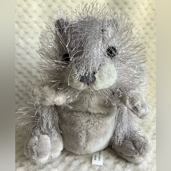 GANZ Webkinz HM203 Plush Grey Squirrel Stuffed Animal Toy No Code - Picture 14 of 16